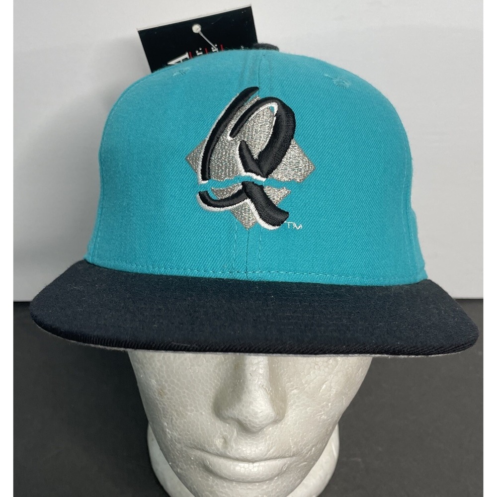 NWT Vintage MLB Rancho Cucamonga Quakes 100% Wool Hat Cap Size 7 Made In USA